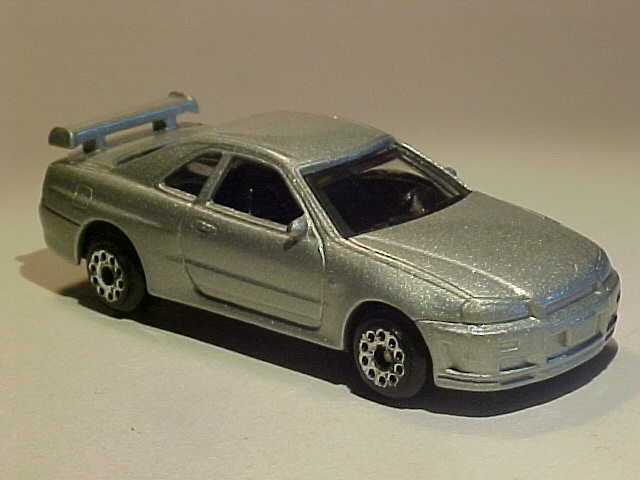 Vintage 3 INCH 1999 Nissan Skyline GT-R Motormax #6028 1/64