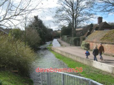 PHOTO  THE CAUSEWAY DERRINGSTONE  THIS NARROW LANE LEADS FROM VALLEY ROAD TOWARD