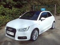 2018 Audi A1 1.4 TFSI S Line Nav White 61k Miles Years MOT Warranty HATCHBACK Pe
