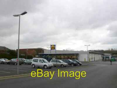 Photo 6x4 Grey Day at Lidl Yeovil Lidl in Yeovil is on Lyde Rd which runs c2010