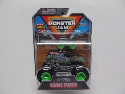 2024 SPIN MASTER- Monster Jam - Grave Digger w/ Bonus MINI Grave Digger Truck