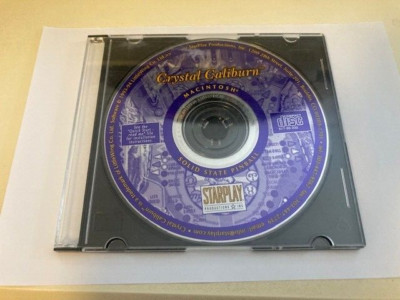 Solid State Pinball - Crystal Caliburn Mac (PC CD-ROM - vintage software)Genuine