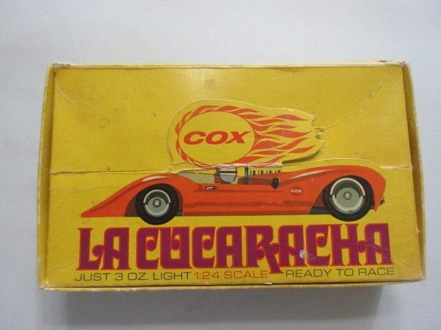 COX LA CUCARACHA 1/24 スロットカー 箱付き レア 当時物 COX La Cucaracha 1/24 Scale Slot Car with box and