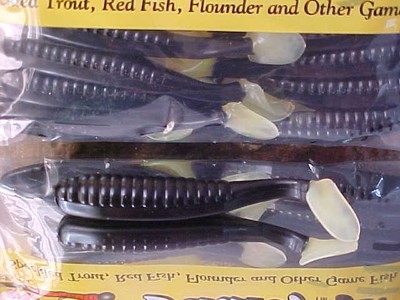 Deadly Dudley DDTT-706 Terror Tail 3'' Fresh/Salt Soft Plastic Fishing Lure    