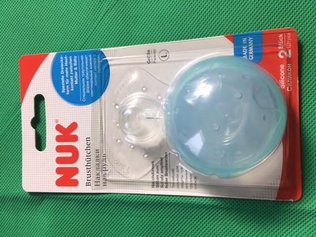 NUK Brusthütchen Größel mit Schutzdose