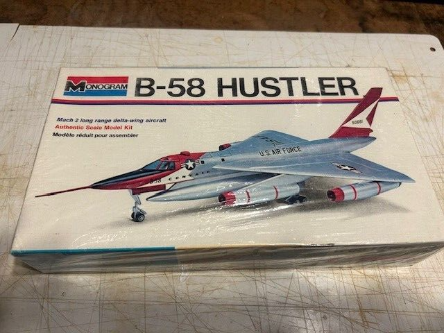 B−58 HUSTLER ハスラー 1／48 モノグラム Monogram 1/48 B-58