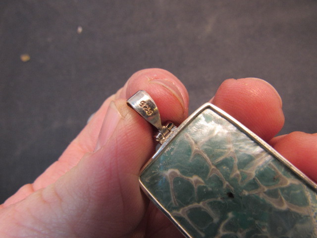 sterling silver pendant