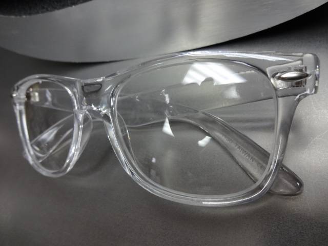Men's Women VINTAGE RETRO Style Clear Lens EYE GLASSES Transparent Crystal Frame