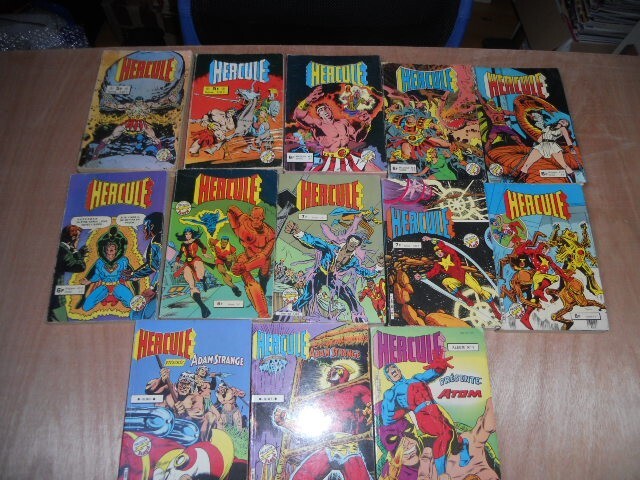 Hercule Aredit Pocker Recueil Lot De 13 Bd 	Du 1 Au 28 