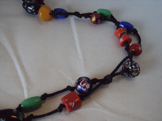 Tribal Bead Necklace, Vintage?  Awesome