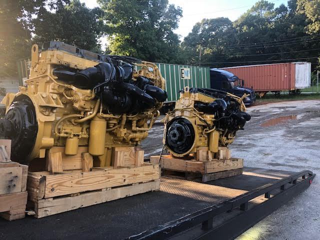 2005 CATERPILLAR C-13 engine assembly tested runner compete 389K No Core.