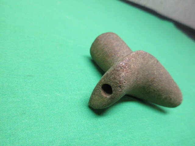 Authentic Native American Platform Hopewell Pipe Tennessee 2 1/2