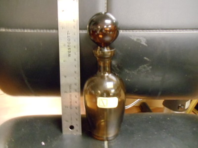 Antique VNC   V. Nason & C. GLASS  JAR Italy Artglass decanter