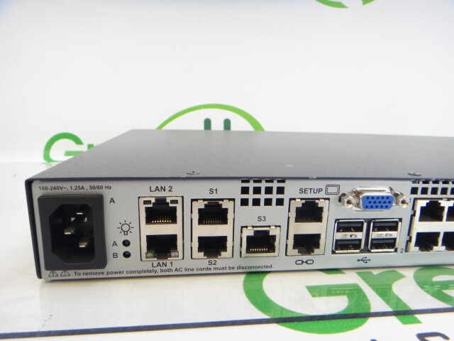 HP AF622A 4x1Ex32 KVM IP Console Switch G2 w/ Virtual Media