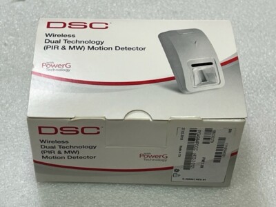 DSC PG4984PCCC (433-3:0.12) Wireless Dual Tech (PIR & MW) Motion Detector New