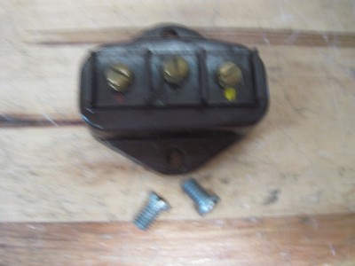 Singer Sewing Machine 301A 401A Power Terminal Block Plug 3 Pin Prong Vintage