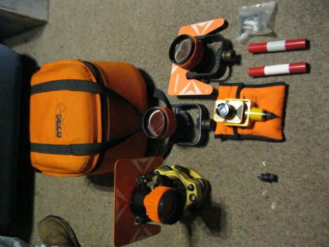 Tribrach adapter and Rotating Adapter with 4 Prisms