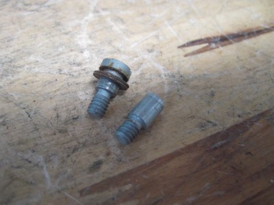Singer Sewing Machine 301A Bed Extension Table Screws Pair Vintage