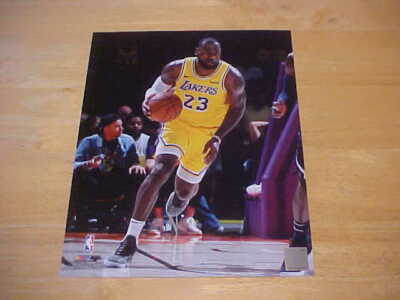 LeBron James Los Angeles Lakers Action LICENSED 8X10 Photo FREE SHIPPING 3/more