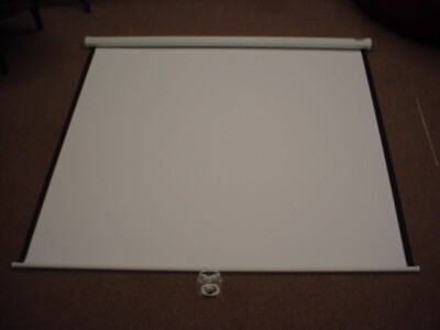 Da-Lite 40188, Model B, 70'' x 70'' matte white, projection wall or ceiling screen