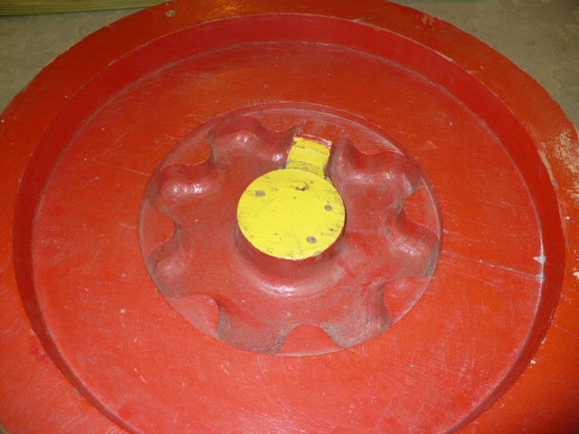 Steampunk Antique Vintage Unknown Maker Solid Wood Industrial Casting Mold #7826