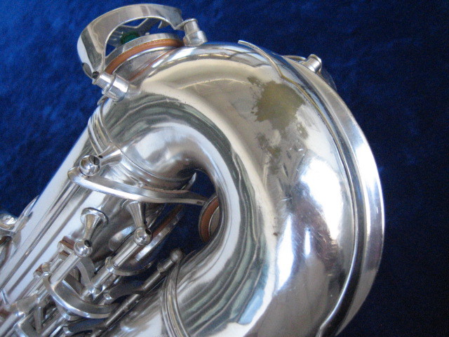 Rare ANTOINE COURTOIS alto saxophone, made in France, NEW PADS, WARRANTY!