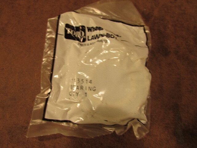 NOS Wheel Horse Toro Part 113514 bearing spindle deck push mower lawn