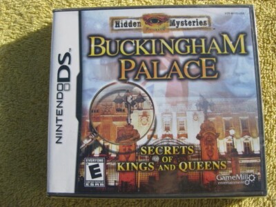 Hidden Mysteries: Buckingham Palace - Secrets of Kings and Queens (Nintendo DS,