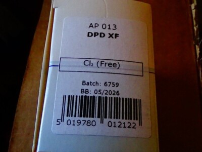 Palintest AP013 Water Test DPD XF Extended Range Photometer 240 Tablets Chlorine
