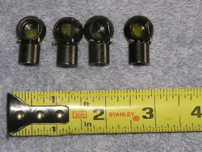 UP-GRADE 4ea Nitro-Prop NEW Gas Shock Strut Spring 10mm Ball Socket End Fittings