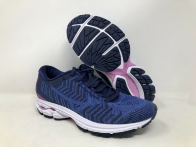 

Женские беговые кроссовки Mizuno Wave Rider 23 WAVEKNIT, синий/ультрамарин, 6 B(M) США, Dazzling blue/ultramarine
