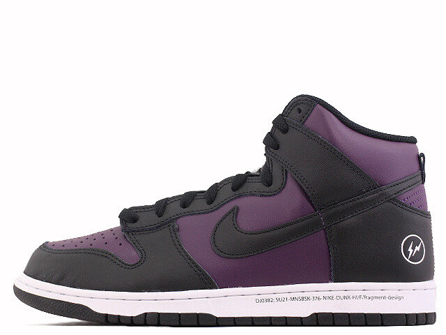 

ФРАГМЕНТ × NIKE DUNK HIGH CITY PACK BEIJING 2021 DJ0382-600 Обувь Мужская US6-12, Фиолетовый, Nike Dunk High