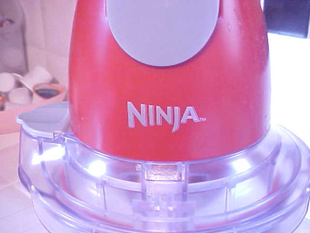 Ninja Red Blender Food Processor Model QB750RD 30 Series Smoothies Prep Nice