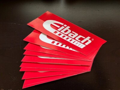 Eibach Springs Racing 10PC SET Stickers*  9 X 3