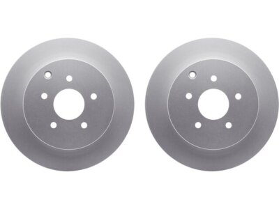 For 2011-2013 Infiniti M37 Brake Rotor Set Rear Dynamic Friction 89695XB 2012