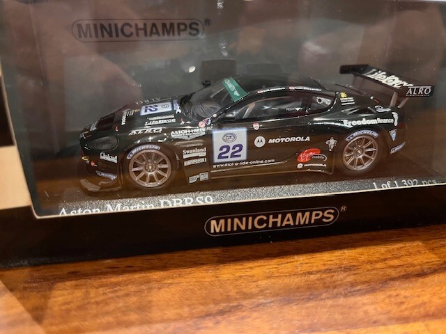 Minichamps 1:43 Aston Martin Dbrs 9 #22 Spa 2006  Very Rare And Hard To Find!!