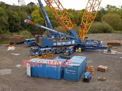 PHOTO  (2) GOTTWALD AK 680-3 1200 TONNE CRANE THE BIGGEST CRANE I'VE EVER SEEN A