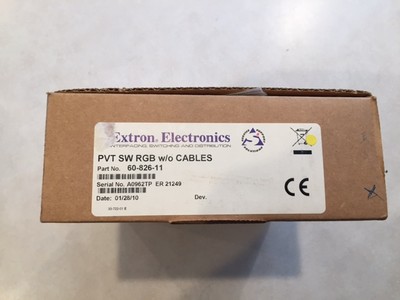  Extron PVT SW RGB W/O Cables