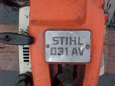 STIHL 031AV CHAINSAW BODY~~~PARTS / REPAIR~ RUNS!!