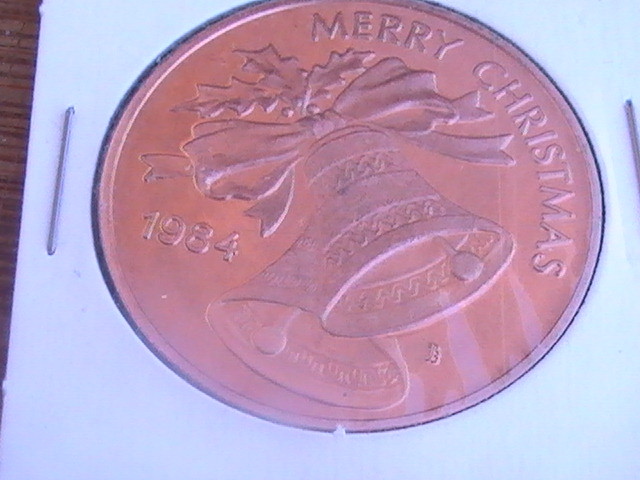 TOKEN 1984 Wildwood Alberta Good For $2 Trade Dollar, Canada Merry Christmas