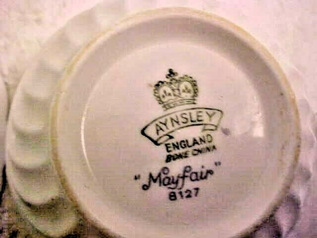 AYNSLEY  MAYFAIR CUP AND SAUCER