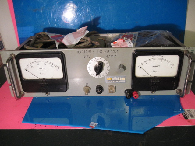 COLLINS RADIO TEST EQUIPMENT DC POWER SUPPLY