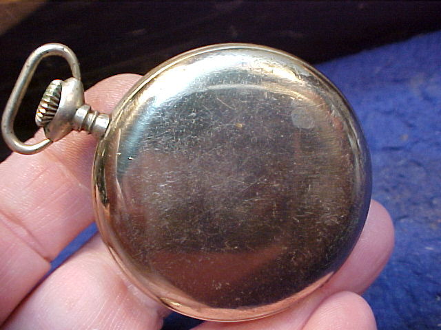 18s Silverode OF  pocket watch stem or lever set THIN