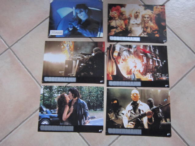 6 Photos Originales Dobermann Vincent Cassel Tcheky Karyo M. Bellucci  1997