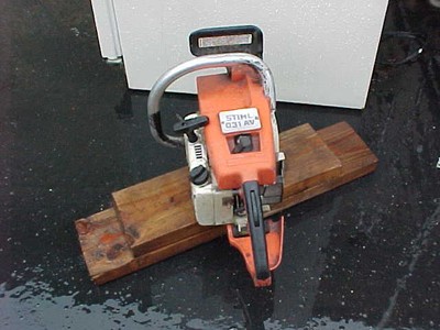 STIHL 031AV CHAINSAW BODY~~~PARTS / REPAIR~ RUNS!!