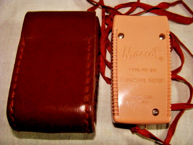 Vintage GE Mascot Exposure Meter 23070 General Electric Camera Light PR 35