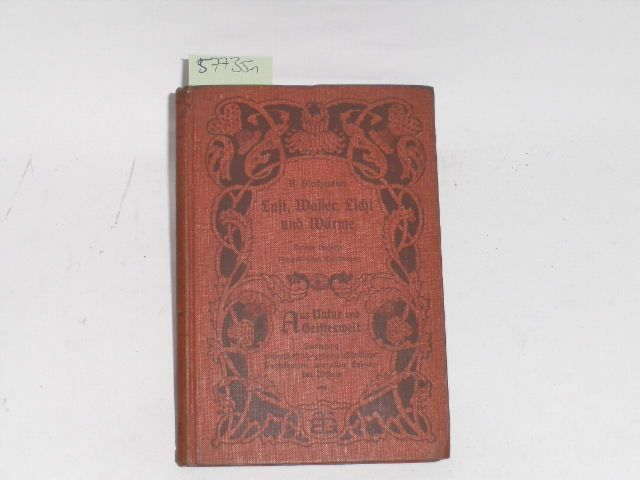 Blochmann Luft, Wasser, Licht Und WÃ¤Rme