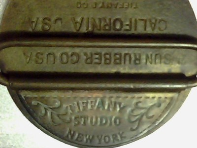 Sun Rubber Co USA1937 Belt Buckle~ Mouse Design~Vintage