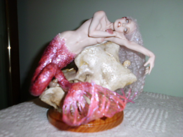 OOAK PINK MERMAID BY M. MCCARTY BEAUTIFUL
