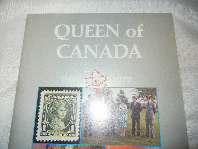 THE QUEEN of CANADA SILVER JUBILEE BRITISH ROYALTY 1952-1977 SOUVENIR